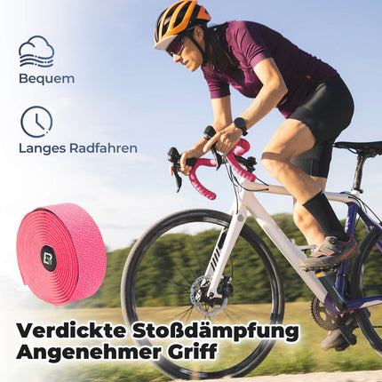 Fahrrad Lenkerband Griffband Lang 220cm für MTB Rennrad Vier Farben (Lenkerband) kaufen bei Linkreich – Jetzt entdecken!