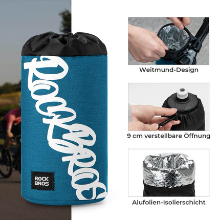 Fahrrad Lenkertasche Mini 1L für Trinkflaschen Ø9 cm (Fahrradtaschen) kaufen bei Linkreich – Jetzt entdecken!