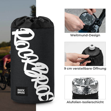 Fahrrad Lenkertasche Mini 1L für Trinkflaschen Ø9 cm (Fahrradtaschen) kaufen bei Linkreich – Jetzt entdecken!