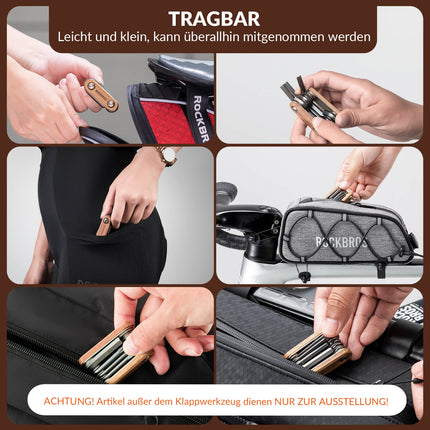 Fahrrad Multifunktionswerkzeug 8 in 1 Reparaturset (Werkzeuge) kaufen bei Linkreich – Jetzt entdecken!