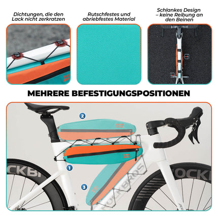 Fahrrad Rahmentasche Dreiecktasche 44cm 1,4L (Fahrradtaschen) kaufen bei Linkreich – Jetzt entdecken!