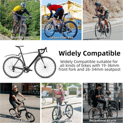 Fahrrad Schutzblech Set Vorne/Hinten Verstellbar (Fahrrad Schutzblech) kaufen bei Linkreich – Jetzt entdecken!