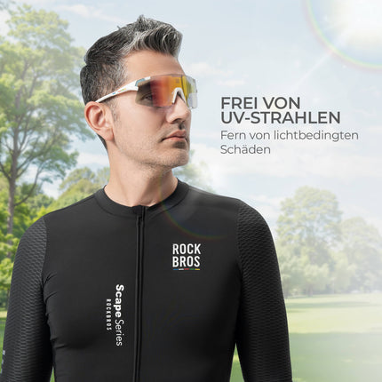 Fahrradbrille Drei - Gläser Konfigurationssystem - BOUNDLESS Serie (Fahrradbrille) kaufen bei Linkreich – Jetzt entdecken!