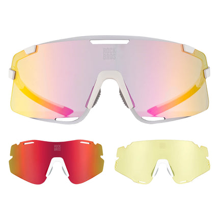 Fahrradbrille Drei - Gläser Konfigurationssystem - BOUNDLESS Serie (Fahrradbrille) kaufen bei Linkreich – Jetzt entdecken!