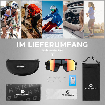 Fahrradbrille Polarisiert UV400 Schutz Ultraleicht (Fahrradbrille) kaufen bei Linkreich – Jetzt entdecken!