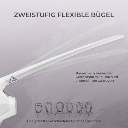 Fahrradbrille Selbsttönend UV400 - Schutz Ohne Rahmen - SWIFT (Fahrradbrille) kaufen bei Linkreich – Jetzt entdecken!