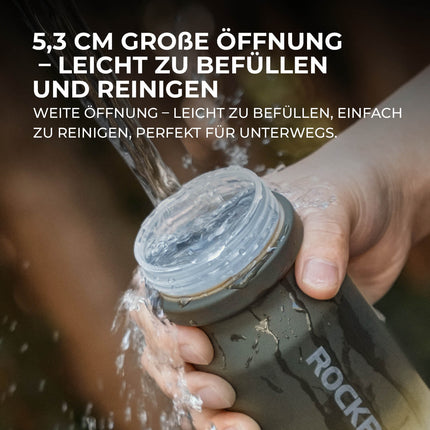 Fahrradflasche mit auslaufsicherem Pull - Top - Verschluss 600/750ml (Fahrradflasche) kaufen bei Linkreich – Jetzt entdecken!