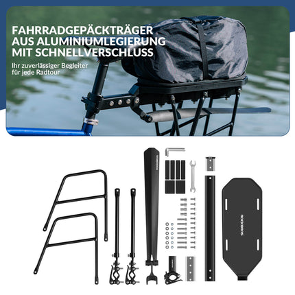 Fahrradgepäckträger mit Schutzblech Montage ohne Bohren 26 - 29 Zoll (Fahrradgepäckträger) kaufen bei Linkreich – Jetzt entdecken!