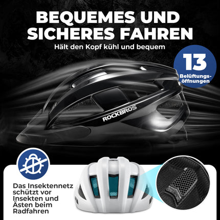 Fahrradhelm mit Rücklicht 55 - 61cm (Fahrradhelme) kaufen bei Linkreich – Jetzt entdecken!