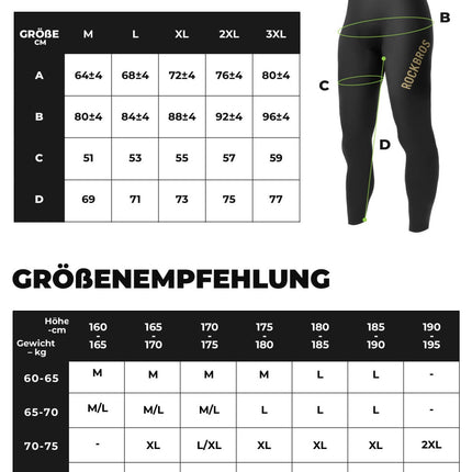 Fahrradhose Lang Gepolstert Nahtlos Schnelltrocknend Herren (Fahrradhose) kaufen bei Linkreich – Jetzt entdecken!
