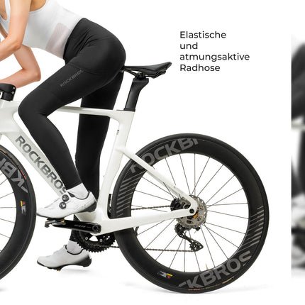 Fahrradhose Lange Radlerhose Gepolstert Atmungsaktiv Damen (Fahrradhose) kaufen bei Linkreich – Jetzt entdecken!