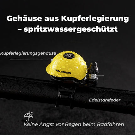 Fahrradklingel 360 - Grad - Drehung für 22 - 34mm Lenker (Fahrradklingel) kaufen bei Linkreich – Jetzt entdecken!