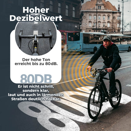 Fahrradklingel 360 - Grad - Drehung für 22 - 34mm Lenker (Fahrradklingel) kaufen bei Linkreich – Jetzt entdecken!