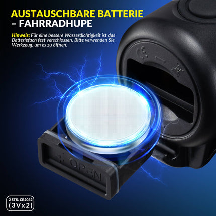 Fahrradklingel Elektrisch 120dB Ton IPX4 Wasserschutz Kinder/Erwachsene (Fahrradklingel) kaufen bei Linkreich – Jetzt entdecken!