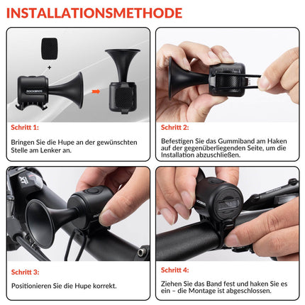 Fahrradklingel Elektrisch 120dB Ton IPX4 Wasserschutz Kinder/Erwachsene (Fahrradklingel) kaufen bei Linkreich – Jetzt entdecken!
