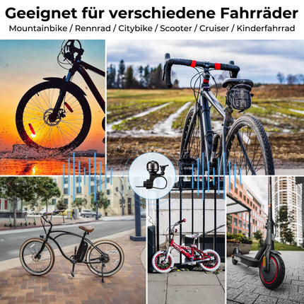 Fahrradklingel Klassisch Fahrradglocke Laut Klingel für 20–31 mm (Fahrradklingel) kaufen bei Linkreich – Jetzt entdecken!