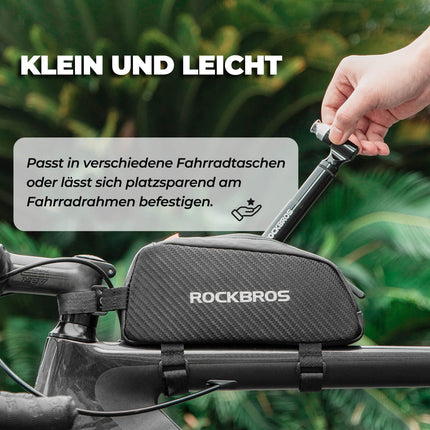 Fahrradpumpe 130PSI Tragbar mit Halterung Presta & Schrader Ventile (Fahrrad Luftpumpen) kaufen bei Linkreich – Jetzt entdecken!