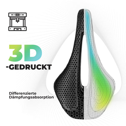 Fahrradsattel 3D - gedruckter Ergonomisch (Fahrradsattel) kaufen bei Linkreich – Jetzt entdecken!