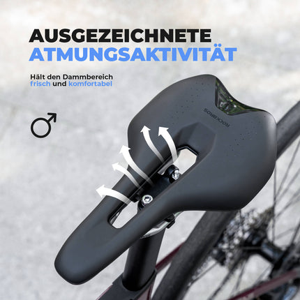 Fahrradsattel Ergonomisch Wasserdicht Atmungsaktiv Herren (Fahrradsattel) kaufen bei Linkreich – Jetzt entdecken!