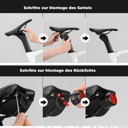 Fahrradsattel Wasserdicht bereit für Rücklichtmontage Herren/Damen (Fahrradsattel) kaufen bei Linkreich – Jetzt entdecken!
