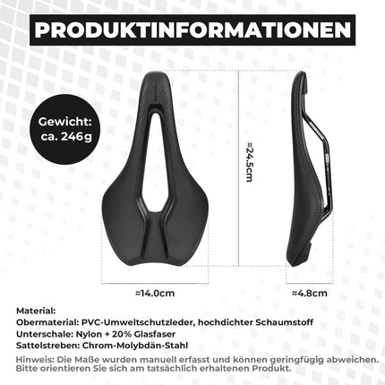 Fahrradsattel Wasserdicht bereit für Rücklichtmontage Herren/Damen (Fahrradsattel) kaufen bei Linkreich – Jetzt entdecken!