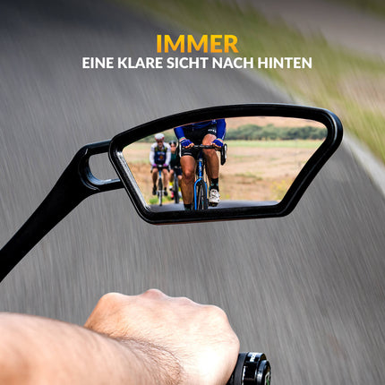 Fahrradspiegel Rückspiegel 360 ° Verstellbarer für Lenker 21 - 26mm (Fahrradspiegel) kaufen bei Linkreich – Jetzt entdecken!