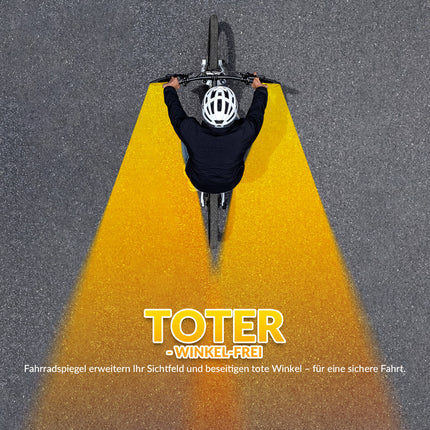 Fahrradspiegel Rückspiegel 360 ° Verstellbarer für Lenker 21 - 26mm (Fahrradspiegel) kaufen bei Linkreich – Jetzt entdecken!