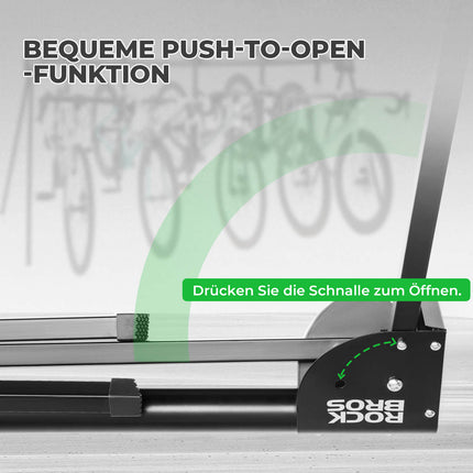 Fahrradständer Aufhängebügel Faltbar Rostfrei Tragfähig bis 80/120 kg (Fahrradständer) kaufen bei Linkreich – Jetzt entdecken!