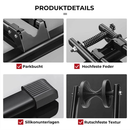 Fahrradständer Fahrrad Faltbar aus Kohlenstoffstahl für 24 - 27,5” (Fahrradständer) kaufen bei Linkreich – Jetzt entdecken!