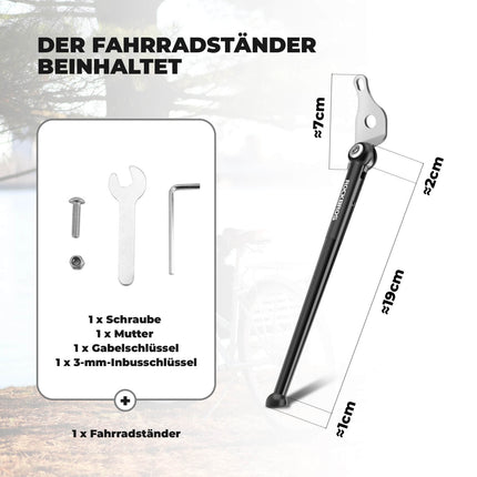 Fahrradständer für Falträder Seitenständer für Brompton 16 Zoll (Fahrradständer) kaufen bei Linkreich – Jetzt entdecken!