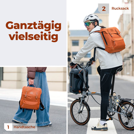 Fahrradtasche Lenkertasche für Brompton Rucksack 7.7L+0.6L (Fahrradtaschen) kaufen bei Linkreich – Jetzt entdecken!
