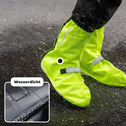 Fahrradüberschuhe Reflektierend Wasserdicht mit Klettverschluss (Fahrrad Überschuhe) kaufen bei Linkreich – Jetzt entdecken!