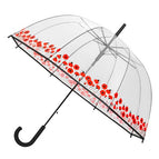 FALCONETTI® - DURCHSICHTIG - AUTOMATIK - Ø 86 CM - DESIGN Blume (Lieferung in 1-2 Wochen)