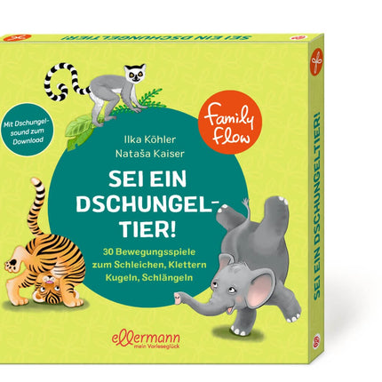 FamilyFlow. Sei ein Dschungeltier!