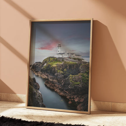 Fanad Lighthouse Wall Art – Irish Coastal Landscape Print from Donegal