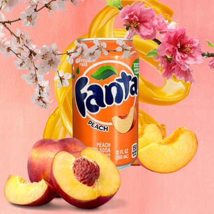 SEO. Fanta USA Peach 355ml - Linkreich