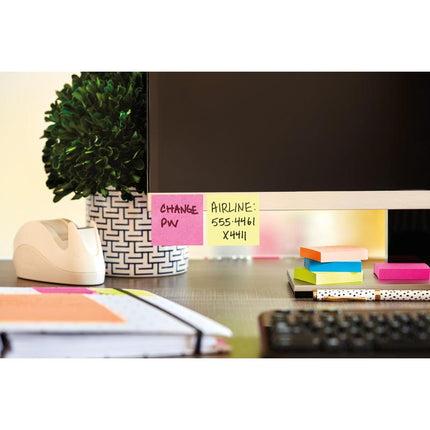 Post-it® Notes Würfel 636-B, Gelb, 76 mm x 76 mm, 450 Blatt/Block, 1 Block/Packung, 100% PEFC, SGSCH-PEFC-COC-110078 | Packung (1 Stück)