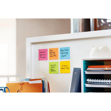 Post-it® Super Sticky Notes, 76 mm x 127 mm, 90 Blatt/Block, 100% PEFC