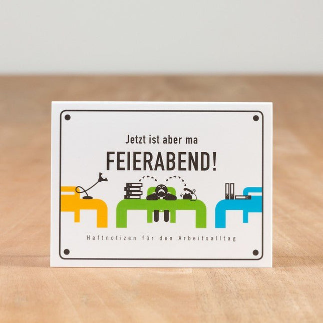 SEO. "FEIERABEND!" – Die witzige Haftnotiz für den Büroalltag - Linkreich