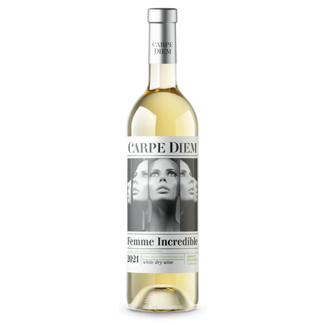 SEO. Femme Incredible 2021 - Weißwein trocken aus Moldawien - Linkreich