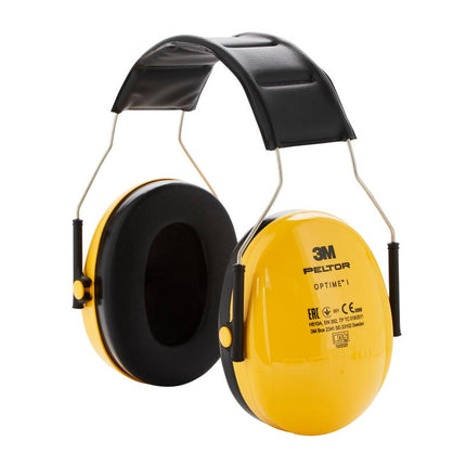 3M™ PELTOR™ Optime™ I Kapselgehörschutz H510A, SNR-Wert 27 dB, Gelb | Packung (1 Stück)