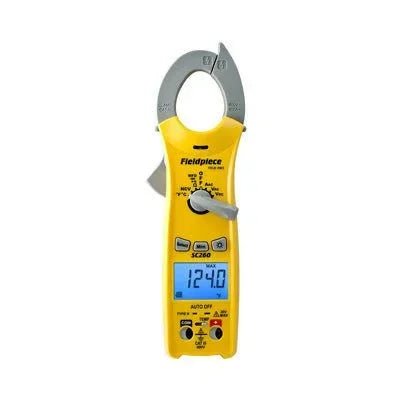 Fieldpiece Zangenmessgerät SC260 – True RMS, 600 V AC/DC, Temperatur (K-Type), Diodentest, für Kälte- & Klimatechnik - Linkreich