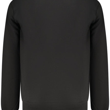 SEO. FILA Sweatshirt Herren mit Reißverschluss – Blau, angerautes Material - Schwarz Linkreich