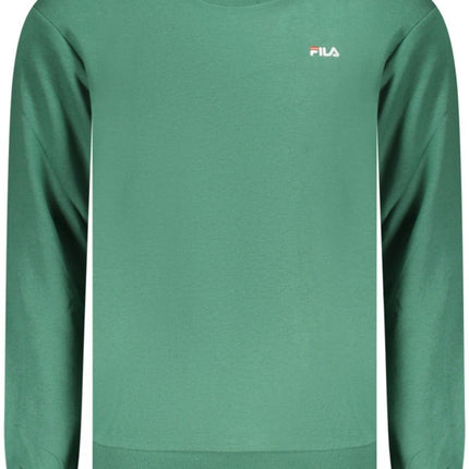 SEO. FILA Sweatshirt Herren mit Reißverschluss – Blau, angerautes Material - Grün Linkreich