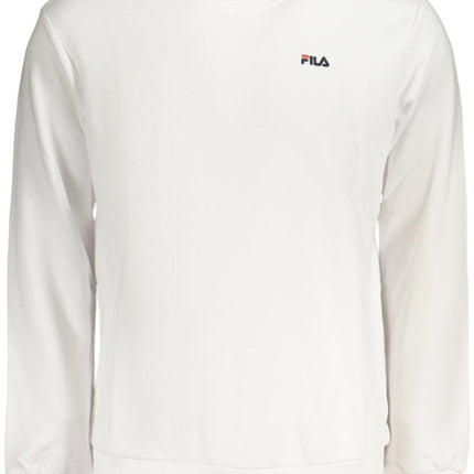 SEO. FILA Sweatshirt Herren mit Reißverschluss – Blau, angerautes Material - Weiß Linkreich