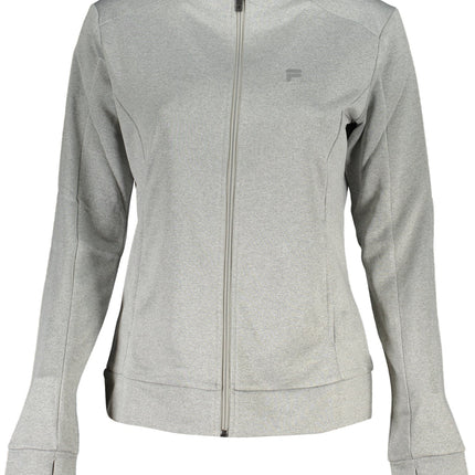 FILA Damen-Sweatshirt mit Reißverschluss – Schwarzes Zip-Modell für Frühjahr/Sommer