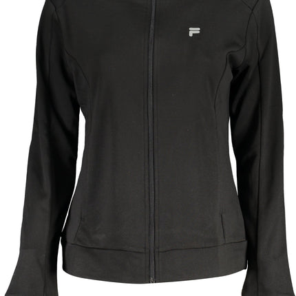 FILA Damen-Sweatshirt mit Reißverschluss – Schwarzes Zip-Modell für Frühjahr/Sommer