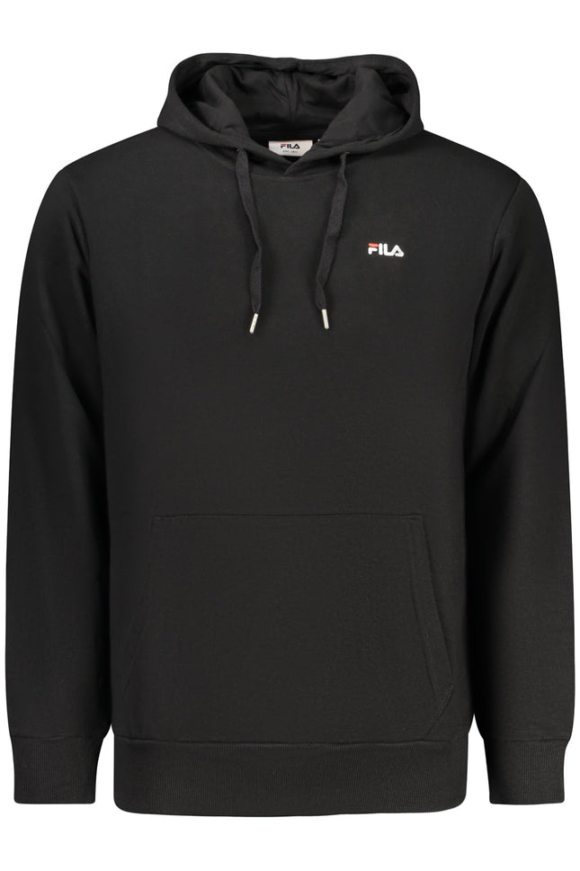 FILA Herren-Sweatshirt mit Reißverschluss – Kapuzenpullover schwarz für Herren