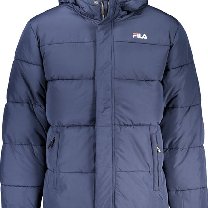 FILA Herrenjacke Blau – Funktionaler Kapuzenparka für Herbst/Winter | soulluna.de