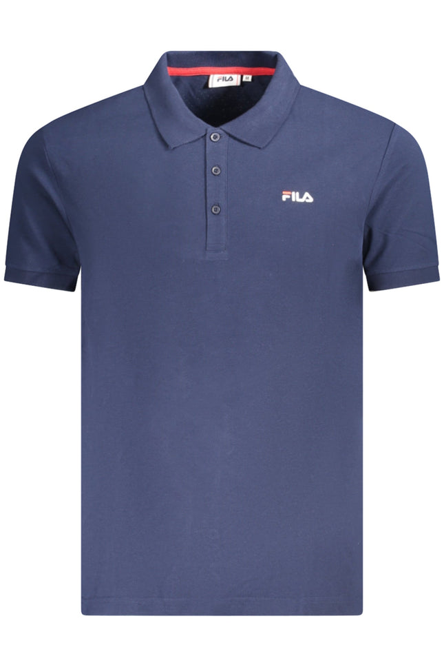 FILA Poloshirt Herren Kurzarm Blau – Klassisches Design mit Logo-Stickerei